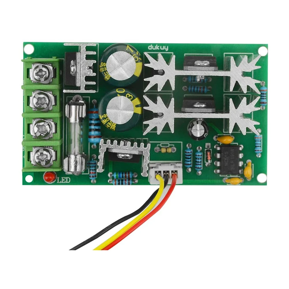 12V 24V 36V 48V DC motor speed regulator DC10-60V High power drive module PWM Motor controller 2