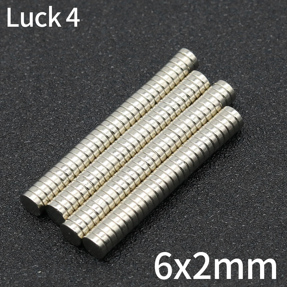 

50/100/200/500Pcs Small Round Magnet 6x2 Neodymium Magnet N35 6mm x 2mm Permanent NdFeB Super Strong Powerful Magnets imans