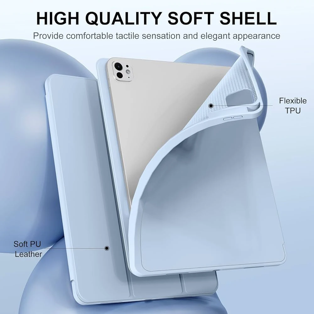 Premium Flip Stand Case with Auto Wake/Sleep in Soft Synthetic Leather