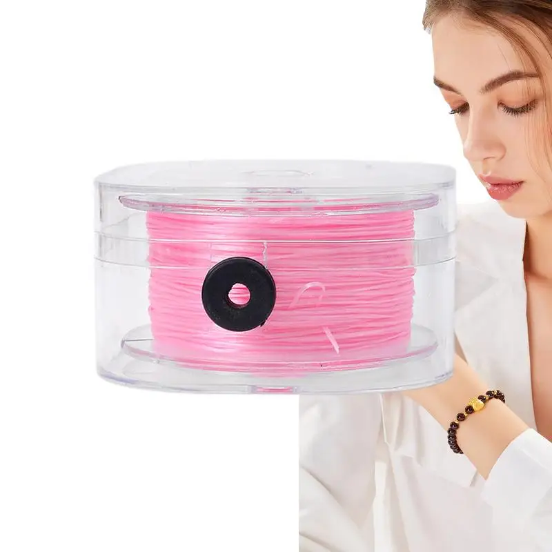 팔찌용 탄성 코드, 튼튼한 탄성 스레드, 스트링 신축성 쥬얼리 제작, 스트링 팔..