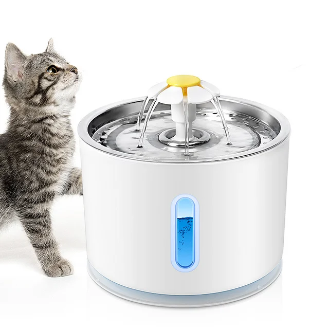 Automatic Cat Water Fountain Pet Bowl Stainless Steel Dog Water Drinking Water Dispenser Feeder Cat Accessories Pet Manufacturer Automatic Cat Water Fountain Pet Bowl Stainless Steel Dog Water Drinking Water Dispenser Feeder Cat Accessories Pet Manufacturer