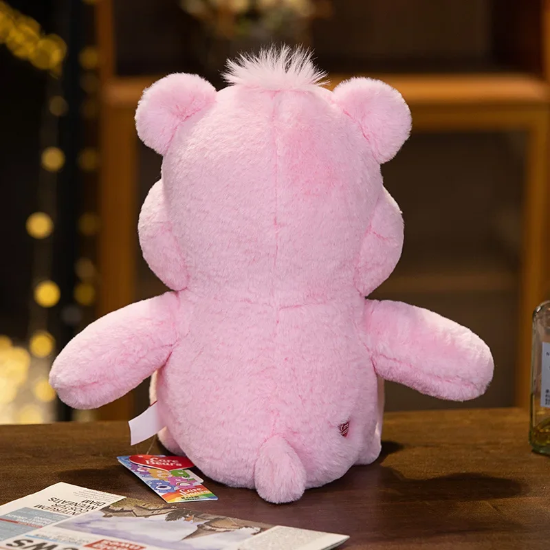 Kawaii Sakura Радужный медведь, плюшевые игрушки, милый медведь, мягкая удобная игрушка, подушка, подарок на день рождения, Рождество