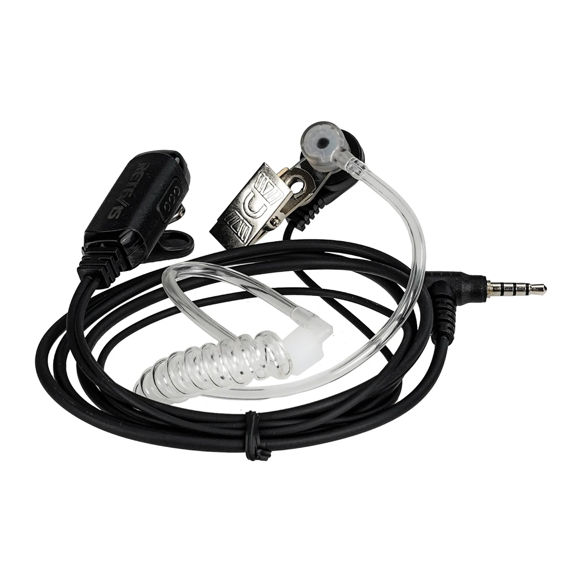 EAY001 Walkie Talkie Air Tube Earpiece PTT 3.5mm Single needle Radio Earphones f