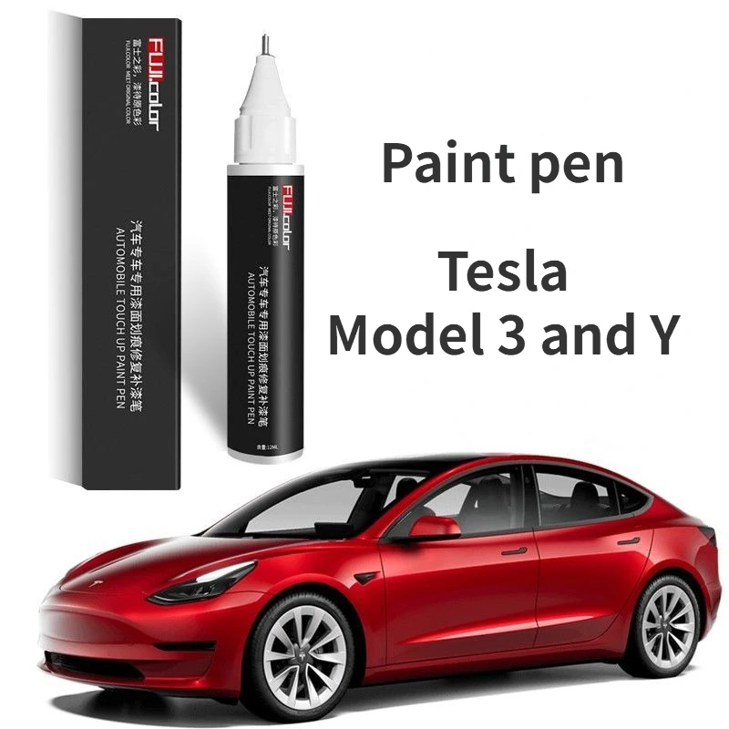 SuitableforTeslamodel3andmodelYredpainttouchuppenRed