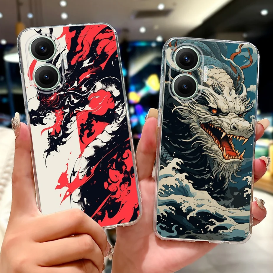 Stylish Painted Soft Silicone Case - Fashionable Protective Cover