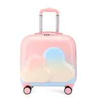Ensembles de bagages valise de voyage avec poignée élargie, roues universelles silencieuses et serrure à combinaison pour étudiants 5