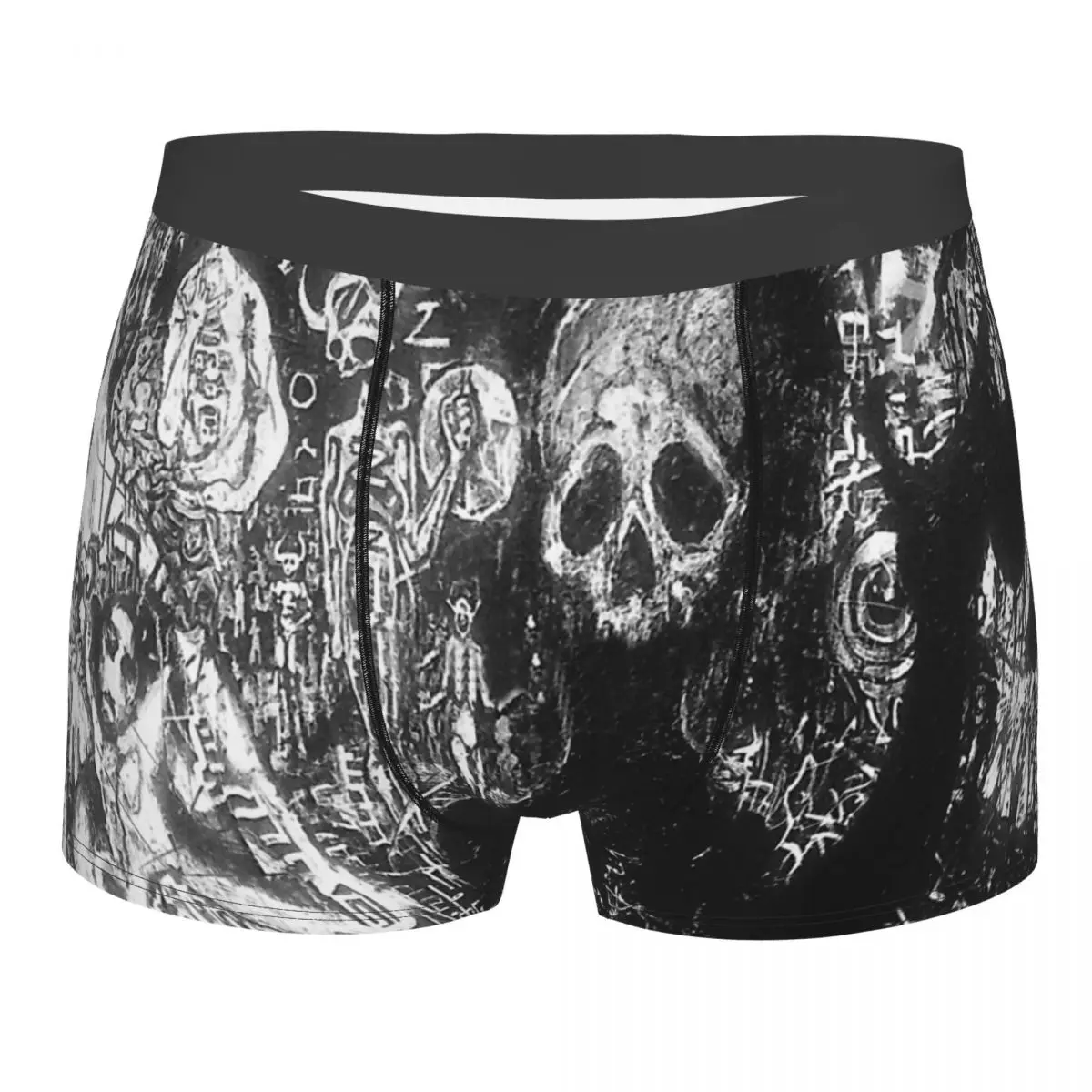 

Day Of The Dead Graffiti Doodle Sweet Art Underpants Cotton Panties Man Underwear Sexy Shorts Boxer Briefs