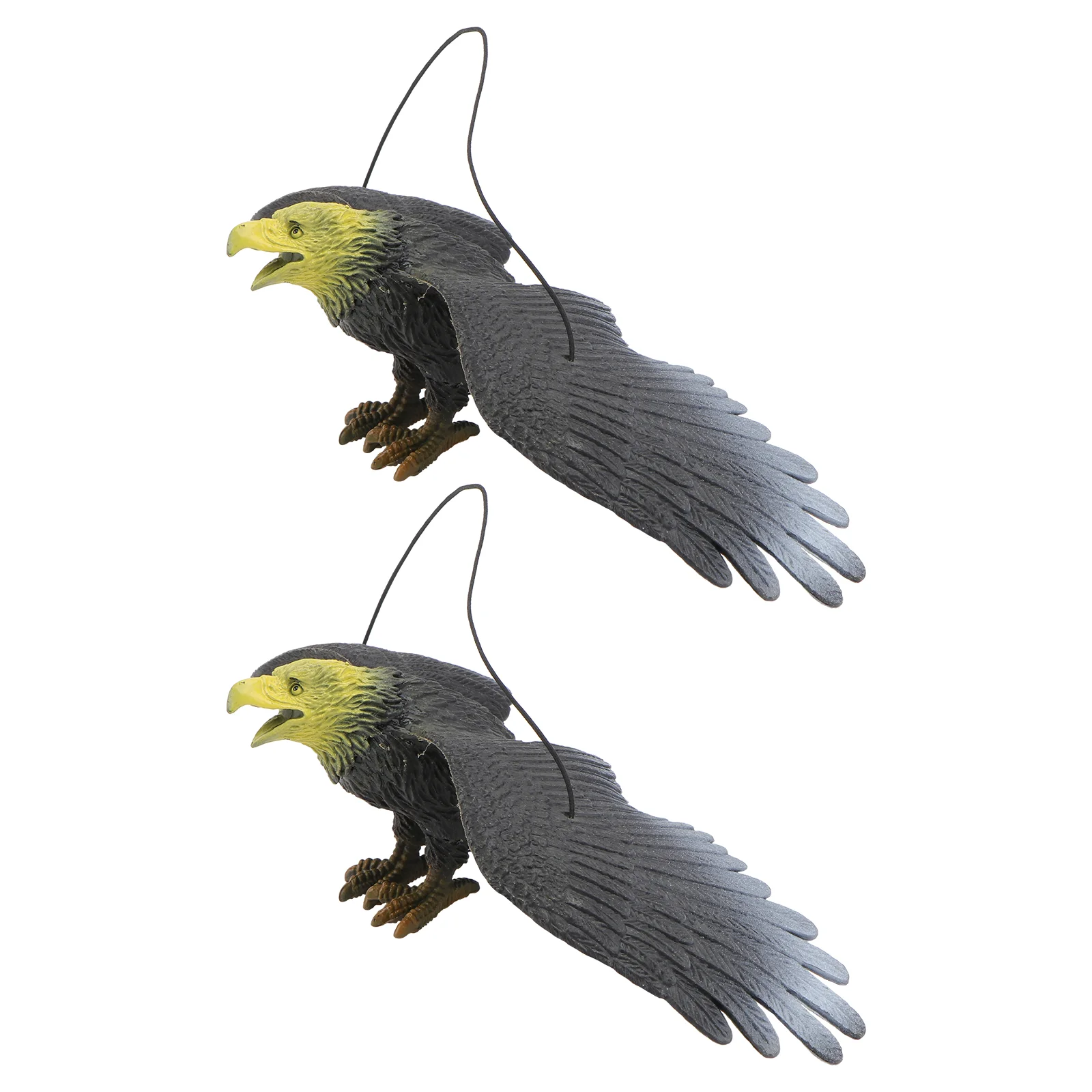 

Emulation Eagle Model Pendant Realistic Eagle Hanging Eagle Models Bird Repellent Fake Flying Bald Eagle Statue