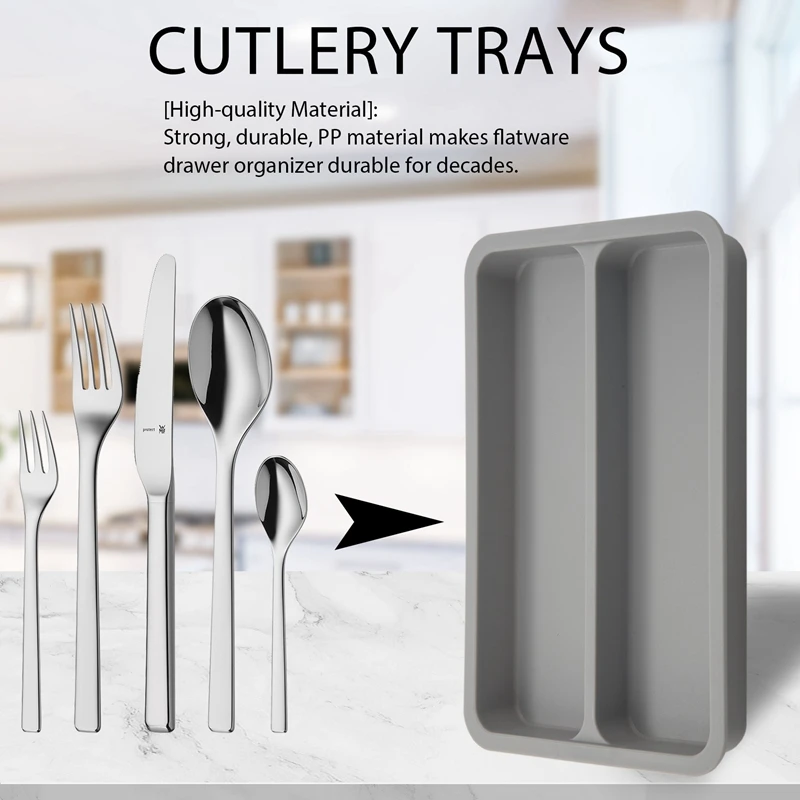 2024 Organizzatore Del Vassoio Posate Da Cucina Regolabile, Cassetto Utensili In Plastica Un Contenore Divisore Cucchiaio A Forcella Organizzazione Di Stoccaggio Domestico Da 12,49 € | DHgate
