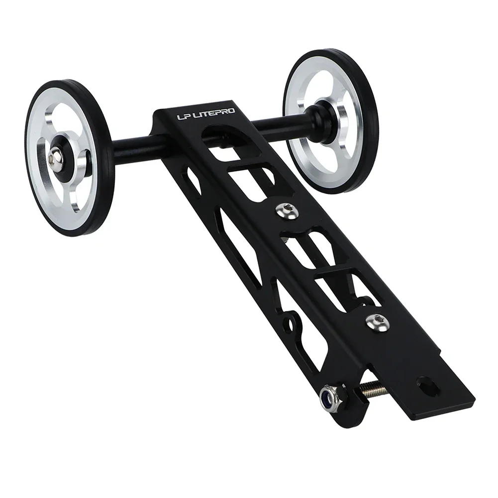 Convenient and Reliable Easy Wheel for RHINE Birdy 123 Series Folding Bike Rear Rack Ezwheel Improved Performance bicycle parts