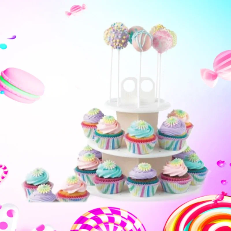 Lollipop Display stand Wedding Decoration Cake Pop Stand Lolly Holder Party silicon mold lollipop rack