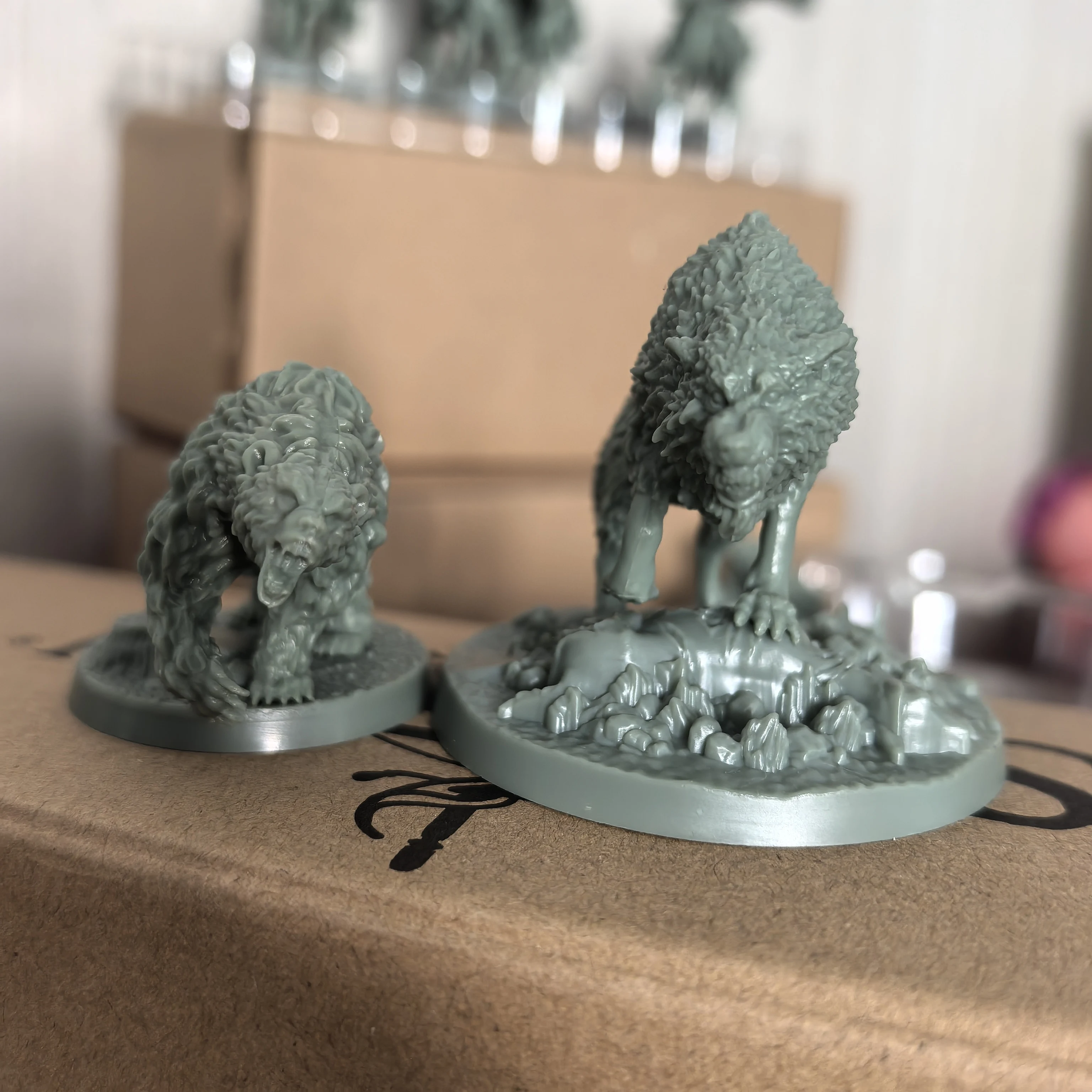 Zombicide Deluxe Horror Miniatures Set: Warriors, Heroes, and Monsters