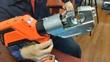 

60KN Portable handle cable crimping pliers tools with die sets