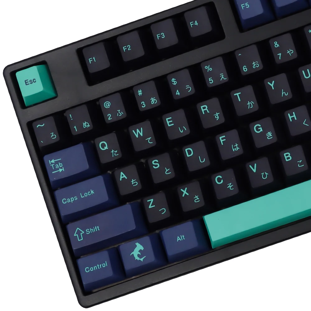 Chaves Gmk Hammerhead Keycaps Cereja Perfil Inglês Japonês Keycap Pbt Tintura Sublimação Teclado Keycap para mx Switch 1.75u 148 - Imagem 4