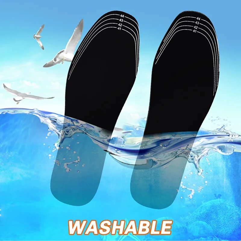 1 Paar USB-Heiz schuhe Einlegesohle Qualität Winter warme Einlegesohlen für Füße Männer Frauen elektrisch beheizte Schuhsohle rutsch feste Schuh polster – Detail 14