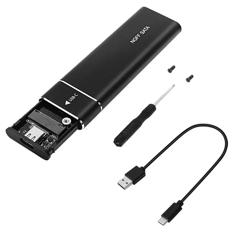 Ultra-Fast USB-C NVMe M.2 SSD Aluminum Enclosure