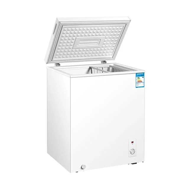 Small Household Mini Freezer Compact Deep Freezer Horizontal