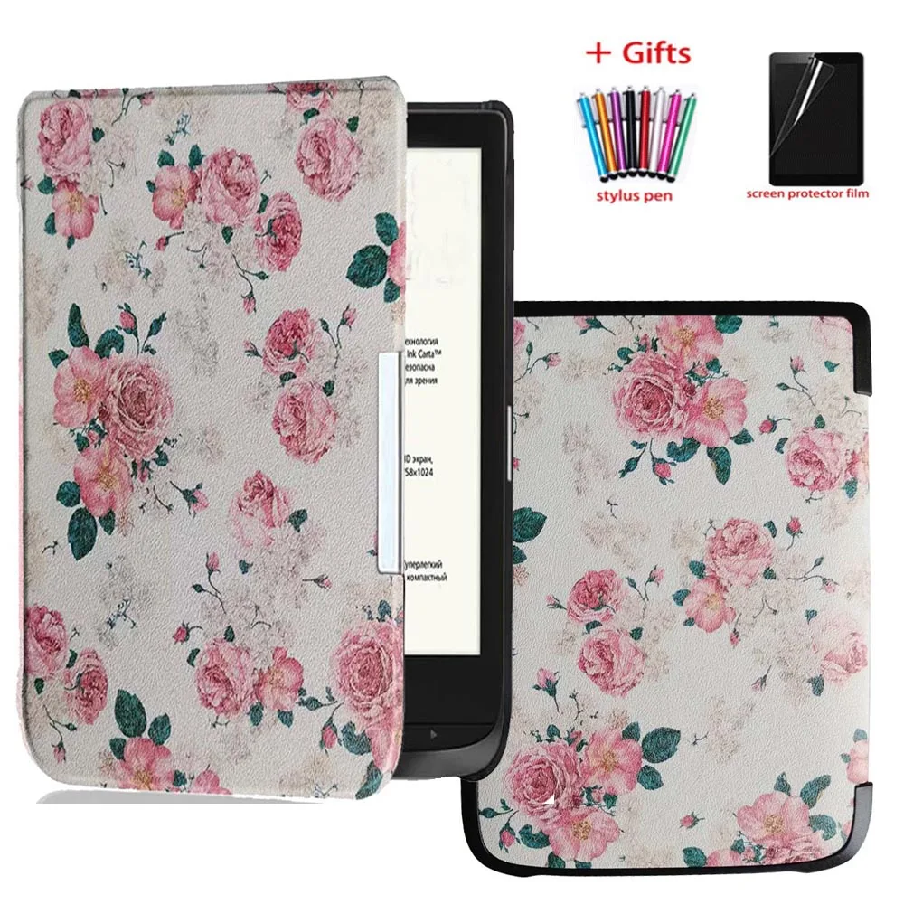 Estojo do Leitor de Bolso Color Plus Aqua Basic Touch Lux hd Limited Edition Cover Nova Venda para Escolher 616 606 617 627 628 632 633