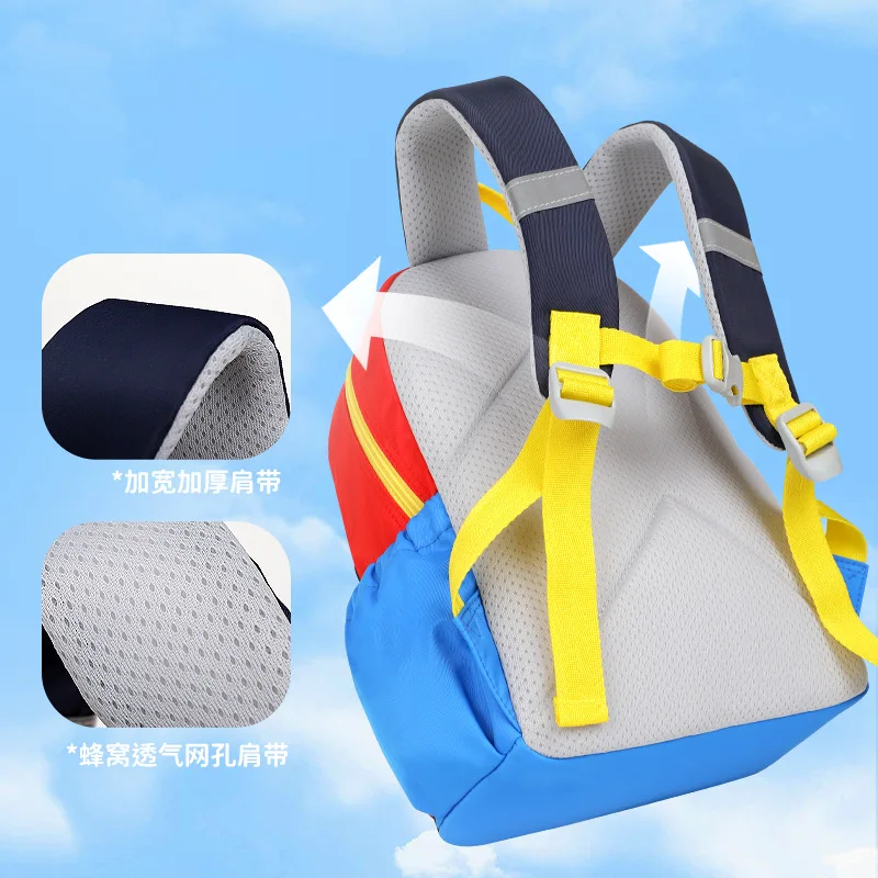 Genuine Disney New School Bags For Boys Spider Man Kindergarten Backpack Student Shoulder Orthopedic Age 2-8 Kids Gift Mochila