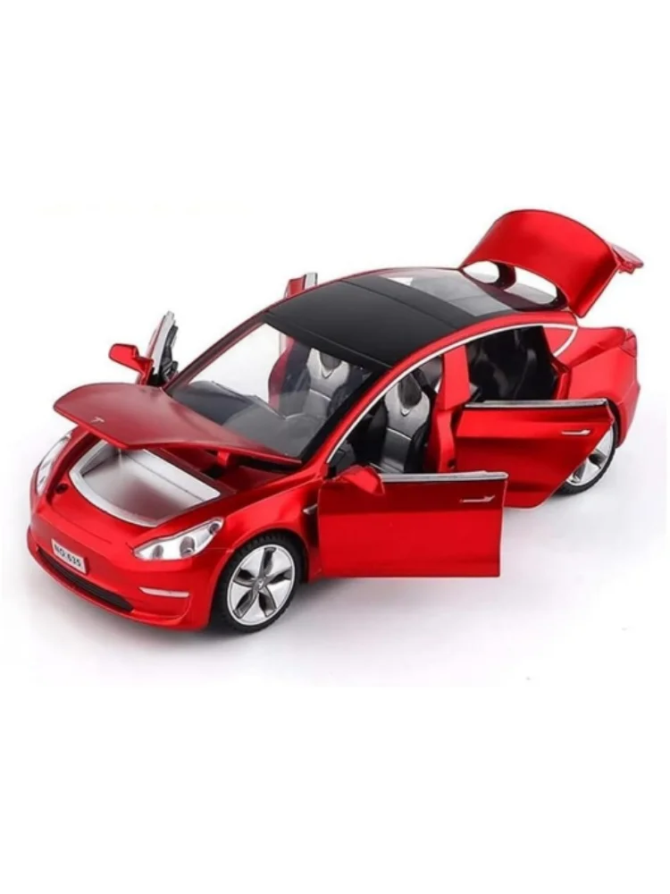 

1:32 Alloy Car Model Pull Back Electronic Toys with Lights and Music, Diecast Car Toy Compatible