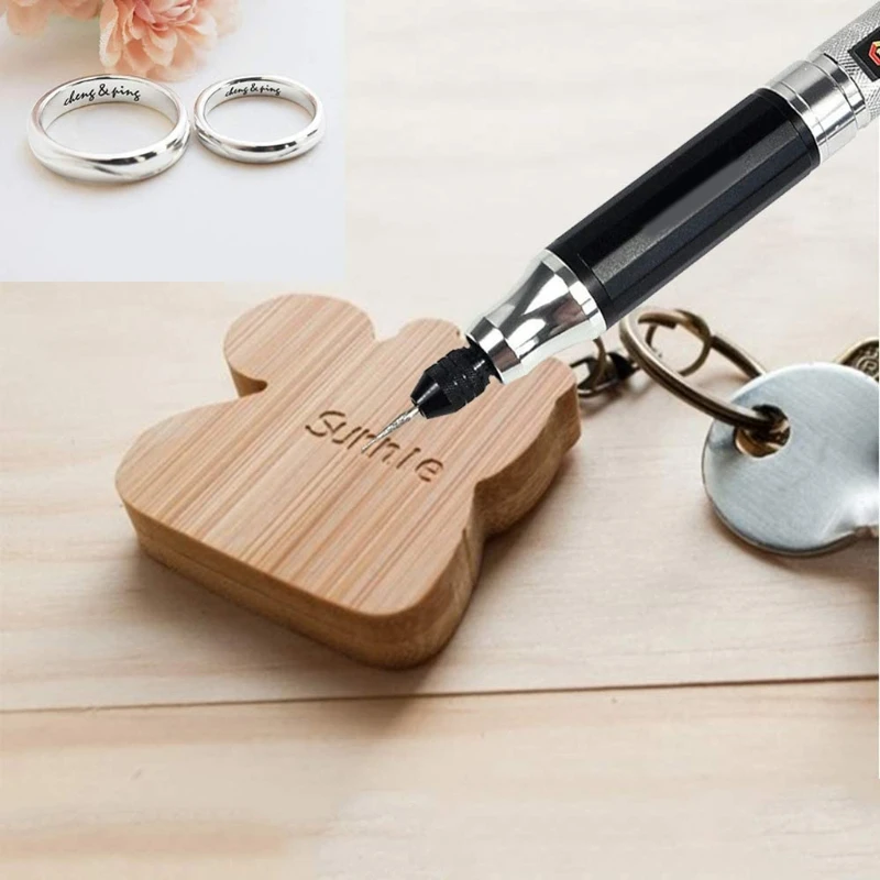 Engraving Pen Rechargeable Electric Carving Polishing Pen Portable Mini Driller