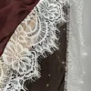 Nouveau hijab en dentelle modal double face à pois pour femmes, turban de mode musulmane, foulard pour femmes, Ramadan
