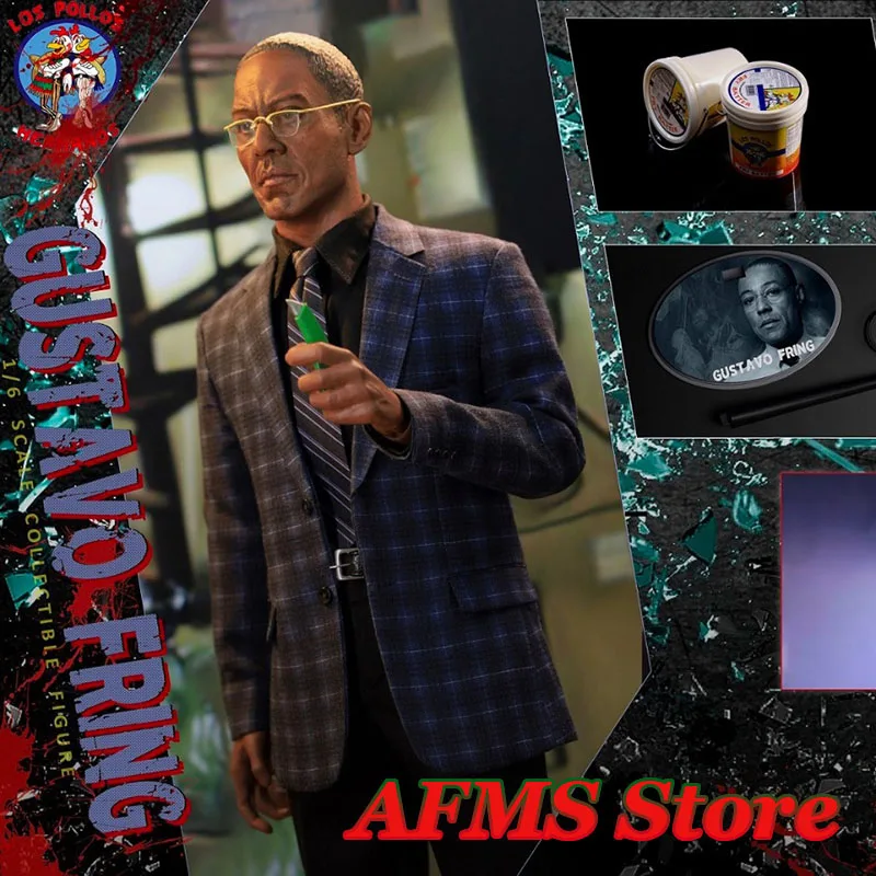 

Игрушки, модель 1/6 мужской солдат, жареная курица, магазин босса Густаво, элегантный джентльмен, очаровательный злодей, полный комплект, 12 дюймов, экшн-фигурка, модель