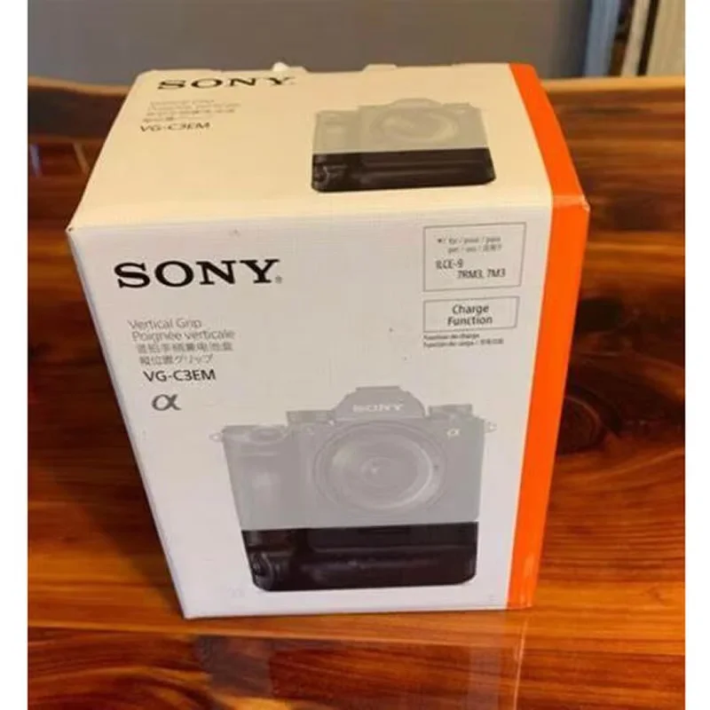 New Genuine VG-C3EM Vertical Battery Grip For Sony ILCE-7RM3A ILCE-9 A9 a7rm3a A7R III A7M3 Alpha 9、ILCE-9、A9 Mirrorless Camera