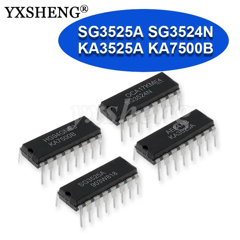 Controlador De Conmutación DIP, 10 Piezas KA3525A KA3525 SG3525A SG3524N KA7500B SG3525 SG3524, Controlador S - AliExprs