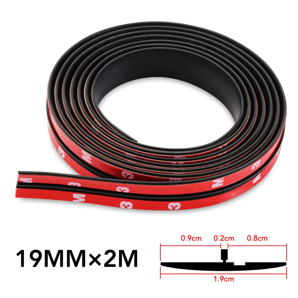 2M Car Roof Rubber Sealing Strip Accessories For Toyota Camry Corolla RAV4 Yaris Highlander Land Cruiser PRADO Vios Vitz Car Sealing Strips