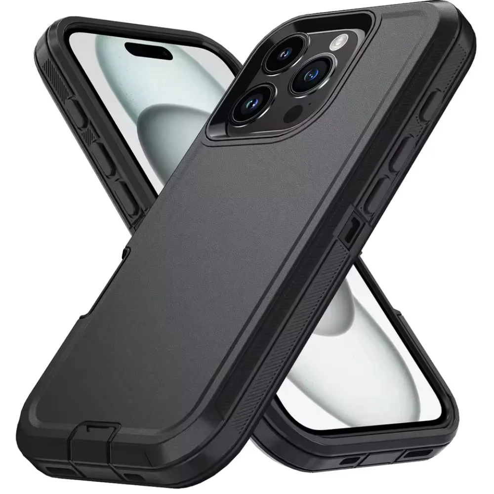 Armor Shockproof Defender Phone Case - Durable Hard PC+TPU Back Cover