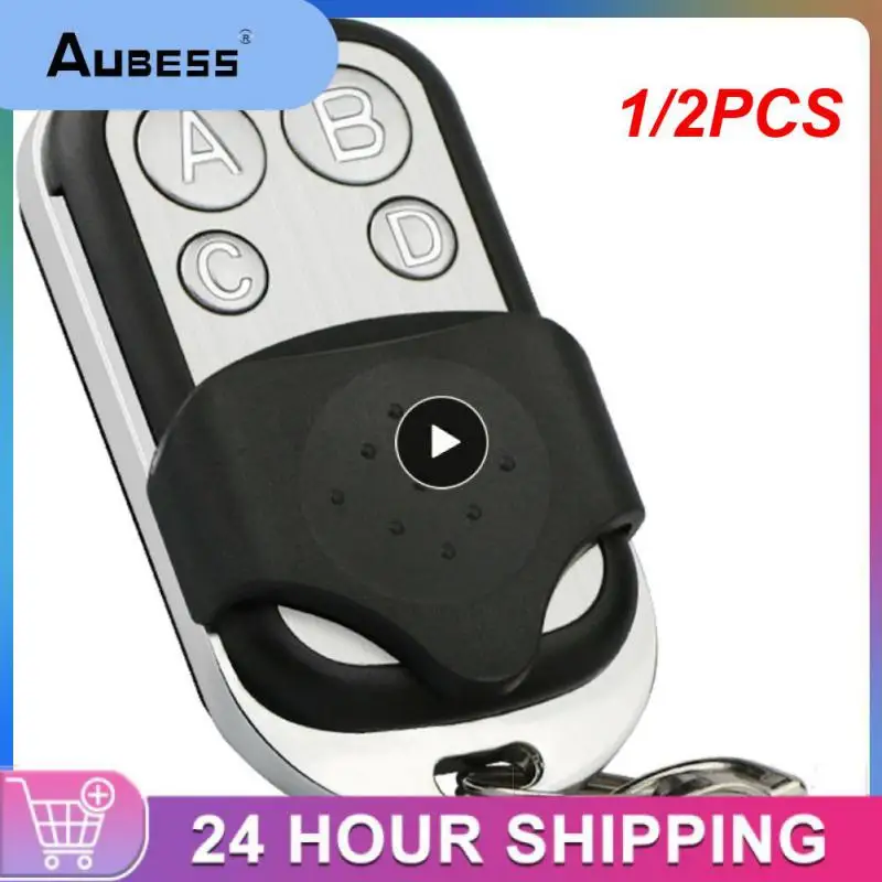 

1/2PCS 433MHz Duplicator Clone Remote Control 433.92MHz Gate Garage Door Opener Key Fob