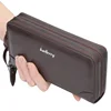 Baellerry Men's Long Purse Men Wallets Double Zipper Men Clutch Wallets Business Large Capacity High Quality Brand Male Purse 1