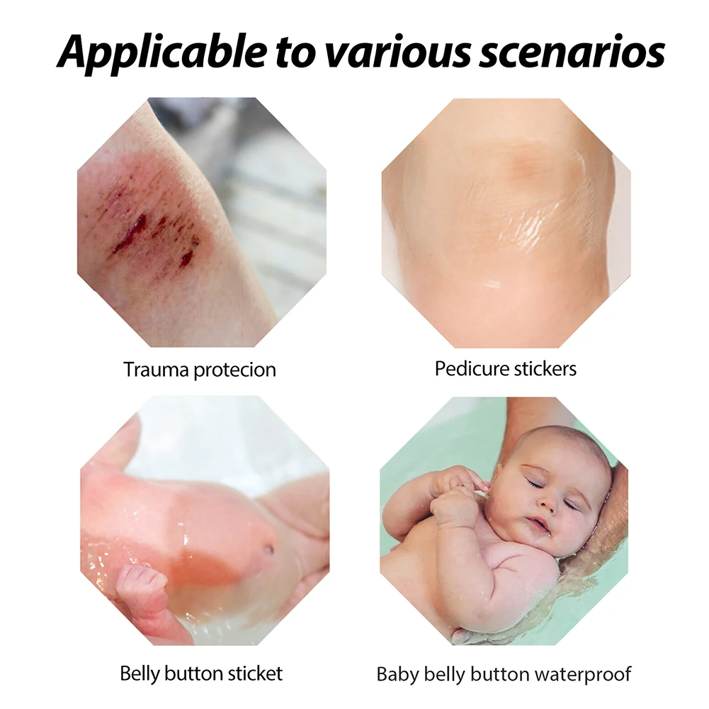 30pcs Swimming Cover Caps Disposable Baby Waterproof Ear Sticks Infant Nursing Ear Patches Baby Ear Protection for Water Sports