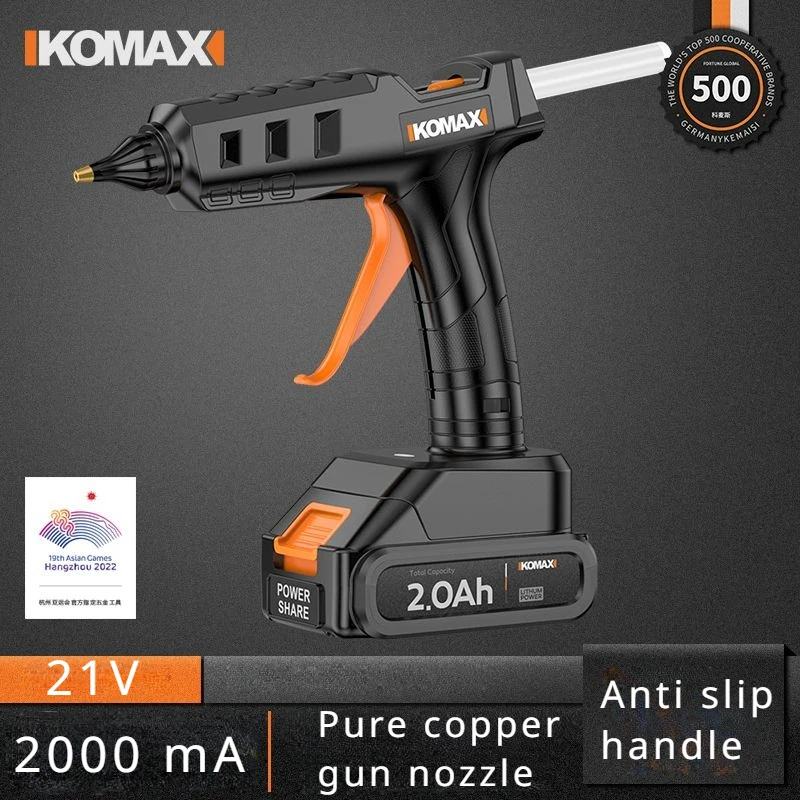 21V cordless electric handheld hot melt glue gun repair DIY tool hot melt welding glue gun anti scald nozzle with 30 glue rods ultrarayc wsx laser welding nozzles for handheld welding head m11 dia 11 7mm length 32mm nozzle