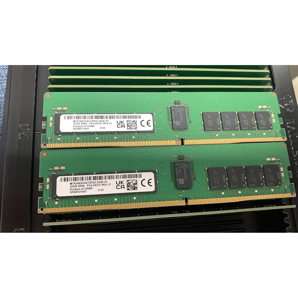 MT 서버 메모리용 MTA18ASF4G72PDZ-2G9E1, 하이 퀄리티 RAM, 32G, 32GB, 2RX8, PC4-2933Y, DDR4, 2933, ECC REG, 1 개
