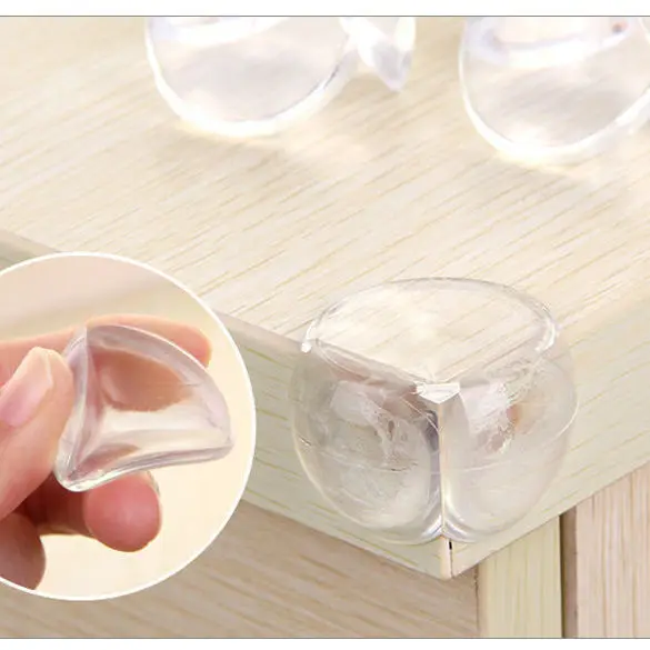 

1/4Pcs Child Baby Safety Silicone Protector Table Corner Edge Protection Cover Children Anticollision Edge Guards Home