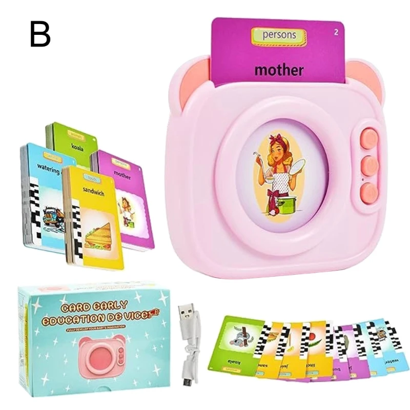 Preschool Reading Machine Speaker with Interactive Cards, Learning Device 3