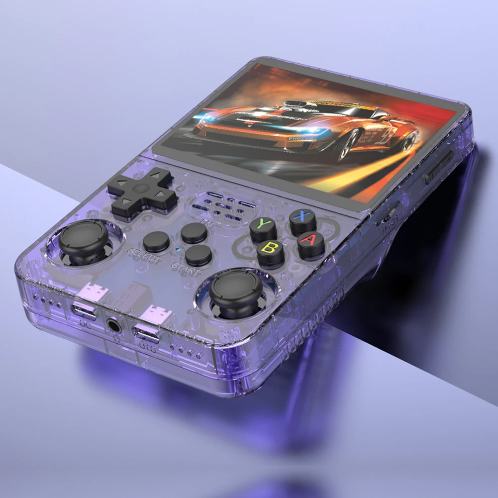 Console Retro Portable BINZHIGE Keyboy R36S - Écran IPS 3,5", 128 Go, 21 000+ Jeux Classiques Préinstallés, Système Linux