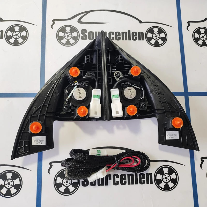 Tweeter Audio Triangle Head Drive Speakers Tweeter Horn Audio Wire K87650H For Kia Rio 4 KX CROSS K2 KIA Rio X-Line stereo speaker tweeter audio speakers kit midrange speakers audio speaker adapter