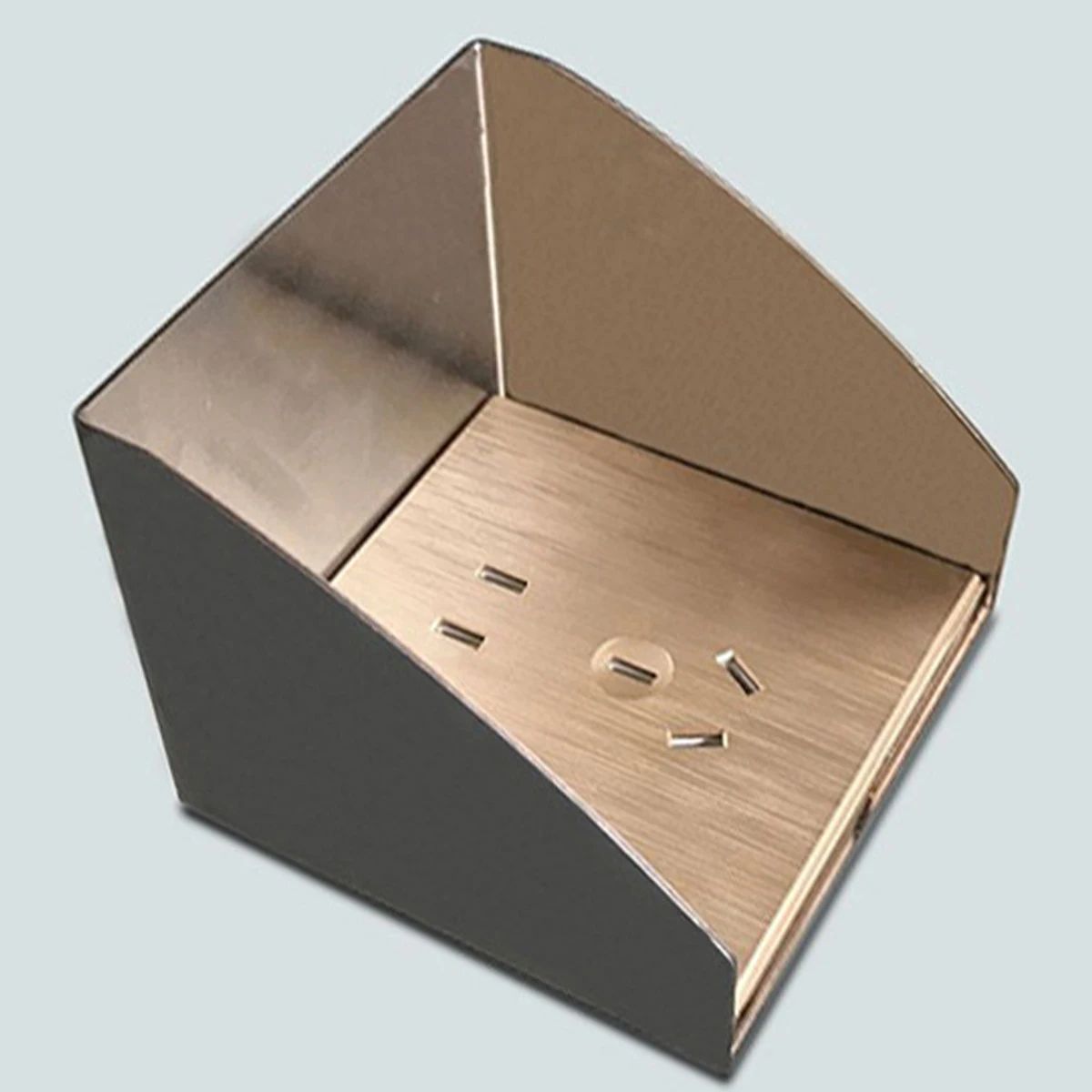 Socket Rain Cover Stainless Steel Socket Protection Child Safety Outdoor Waterproof for Bathroom Toilet Outdoor