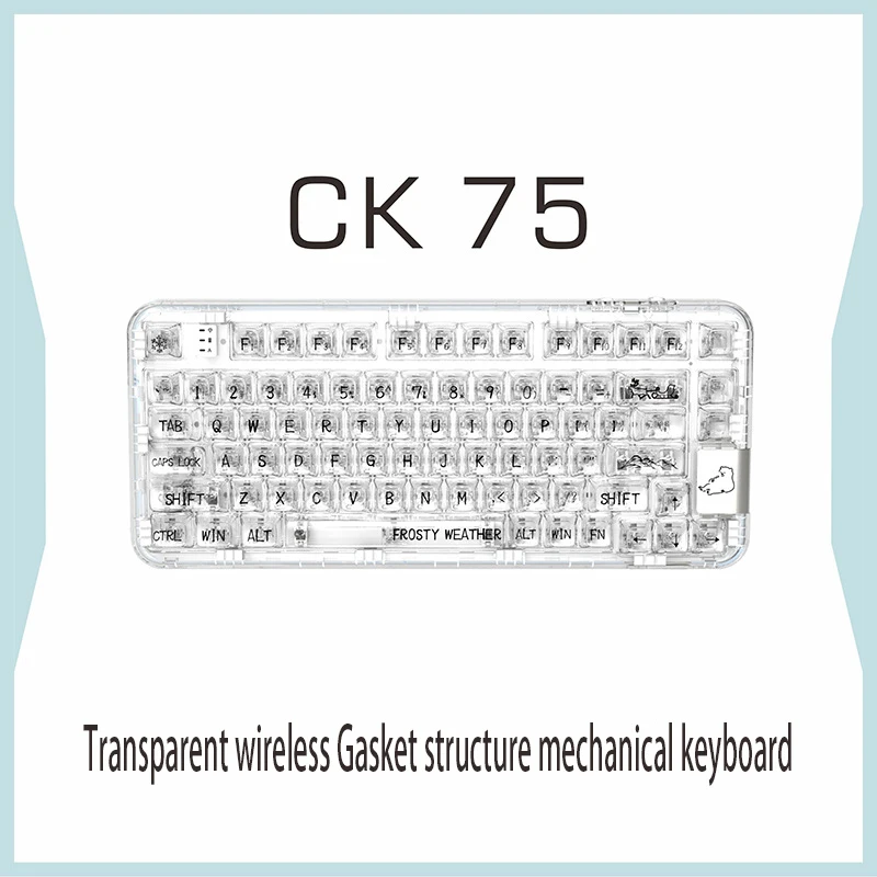 

Беспроводная игровая механическая клавиатура CoolKiller CK75, Bluetooth, 2,4 ГГц
