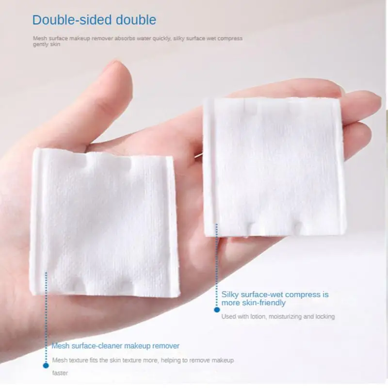 Double-Sided Thick Cotton Pads Towel Three-Layer Disposable Makeup Remover Soft Touch Cotton Cosmetic Accessories Tools makeup remover pads