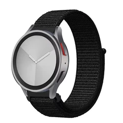Nylon Loop Smartwatch Band - Versatile and Comfortable Strap in Multiple Sizes for 22mm watch band (9 black)