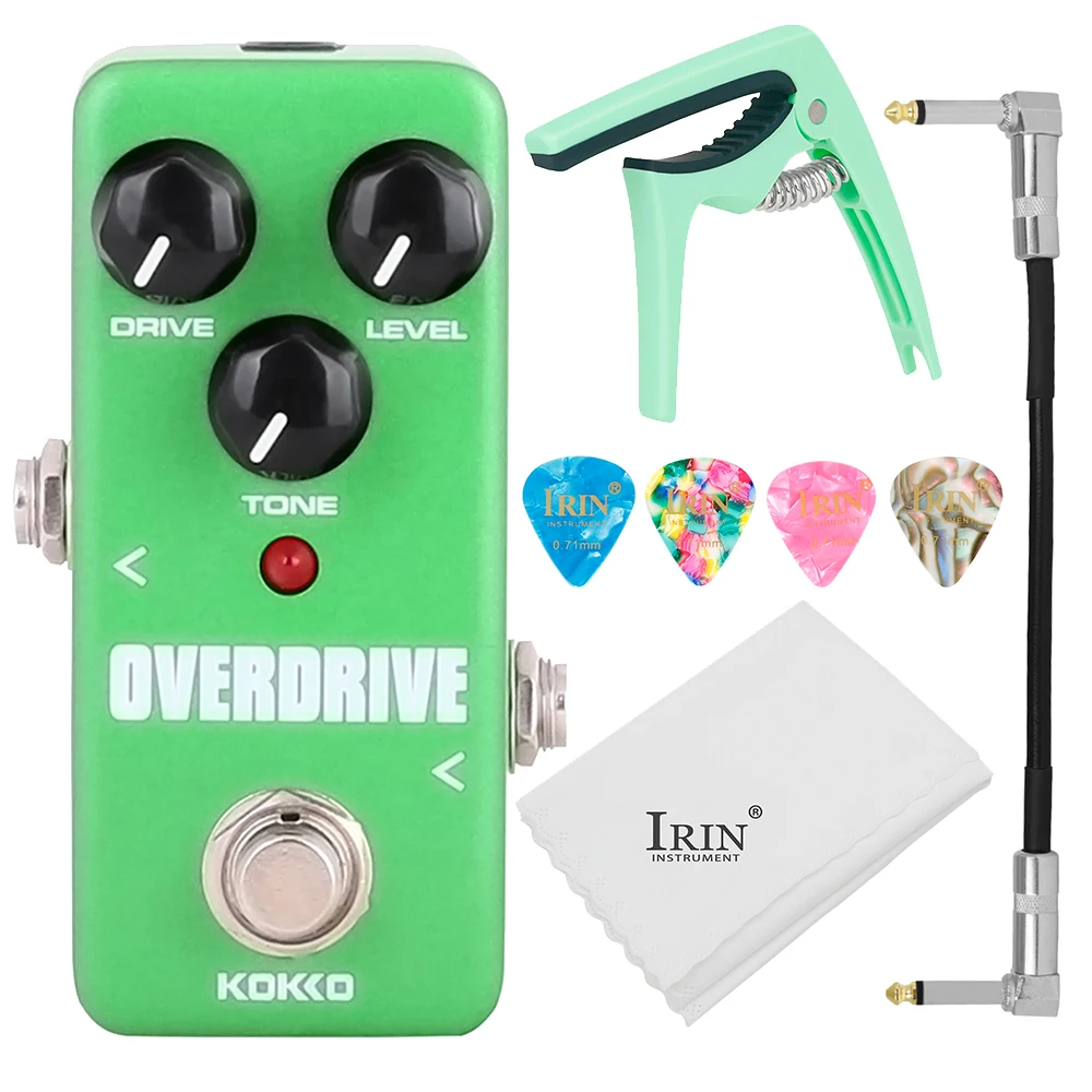 

Electric Guitar Effects Peda Overdrive Mini Pedal for Electric Guitar Bass Tube Overdrive Sound Guitar Effect Parts Accessories