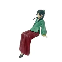 ⁦بالعربي: مجسم شخصية ماوماو (يوميات صيدلانية) بالفستان الأخضر بطول 15 سم | The Apothecary Diaries Maomao Green Dress Action Figure Collectible 15cm⁩ - الصورة ⁦4⁩