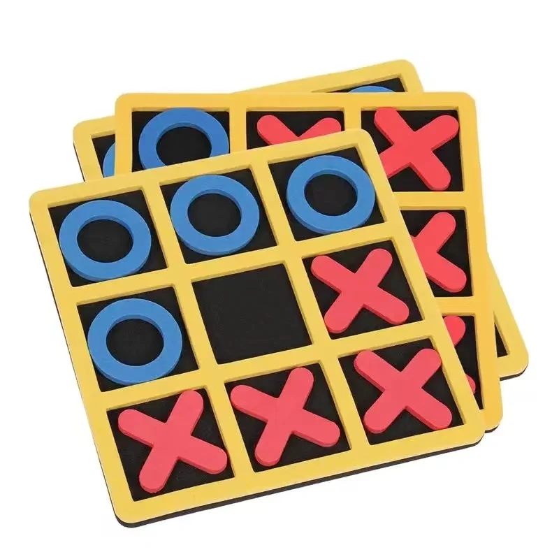 OX Tic tac toe Chess Family Interactive Leisure Cognitive Learning Strategy Game Chess Development Intelligent Educational Toy