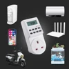 Outlet Timer 12/24 Hours Cyclic Timer Lamp Switch Electronic Digital Power Socket EU UK AU US Plug Programmable Timing Socket 5