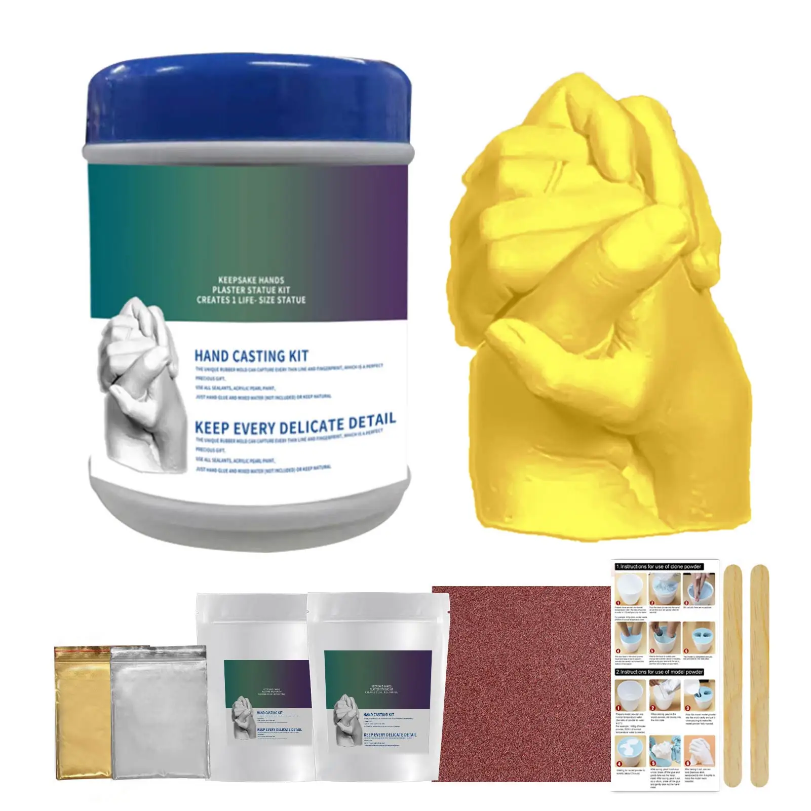 Hand Casting Kit Complete Hand Molding Kit Available Casting Kit Hand