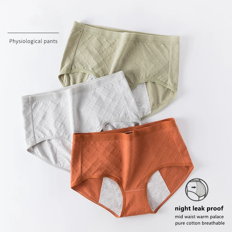 Leak Proof Menstrual Panties Woman Physiological Pants Women Menstruation Period Underwear Cotton Waterproof briefs for women